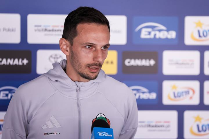 Football. Radomiak Radom. Press Conference. 02.11.2025