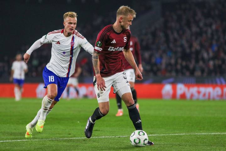 Football. UEFA Conference League. Sparta Praga - Rakow Czestochowa. 02.11.2025