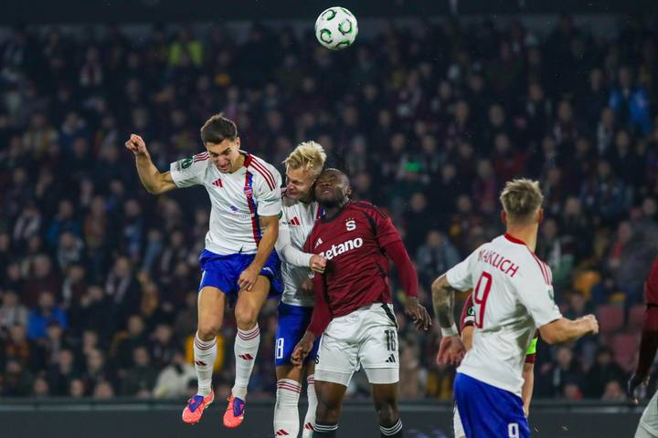 Football. UEFA Conference League. Sparta Praga - Rakow Czestochowa. 02.11.2025