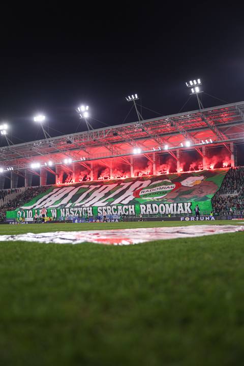 Football. PKO BP Ekstraklasa. Radomiak Radom - Cracovia. 07.11.2025