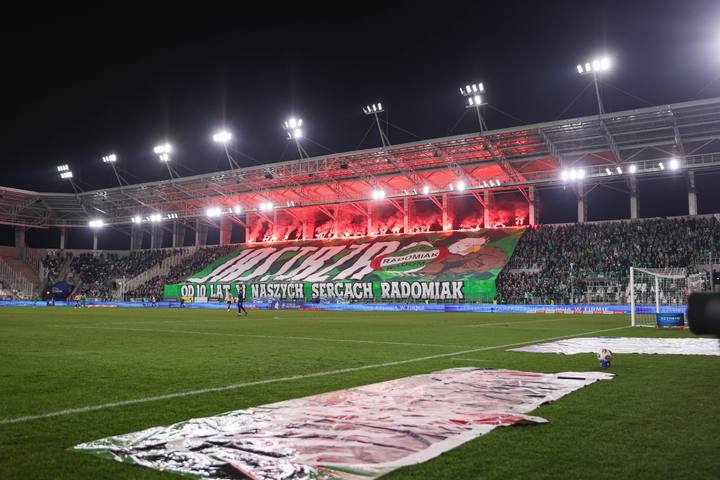 Football. PKO BP Ekstraklasa. Radomiak Radom - Cracovia. 07.11.2025