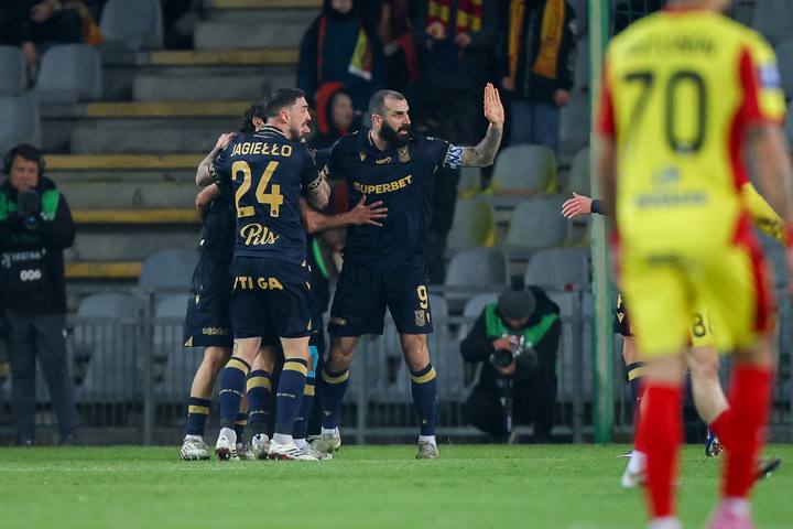 Football. PKO BP Ekstraklasa. Korona Kielce - Lech Poznan. 22.02.2026