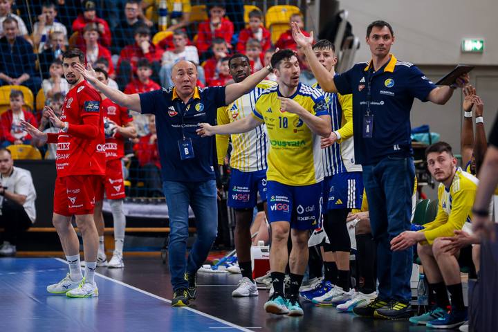 Handball. EHF Champions League. Industria Kielce - One Veszprem. 19.02.2026