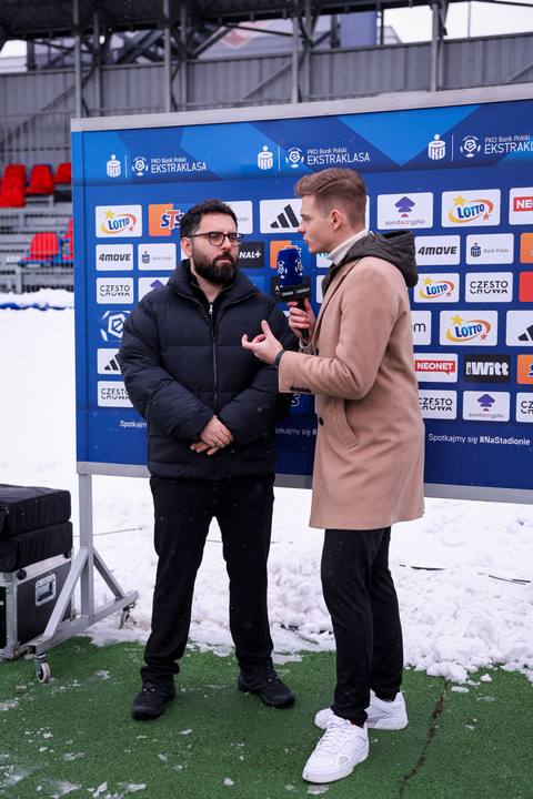 Football. PKO BP Ekstraklasa. Rakow Czestochowa - Radomiak Radom. 08.02.2026