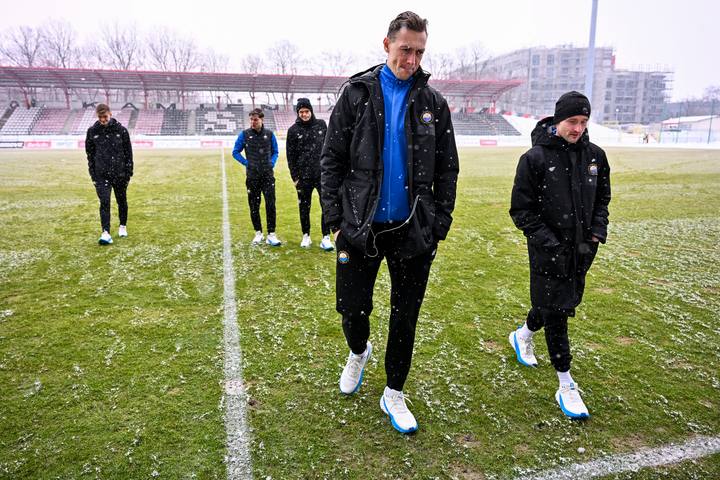 Football. Betclic I Liga. Polonia Warszawa - Stal Mielec. 08.02.2026