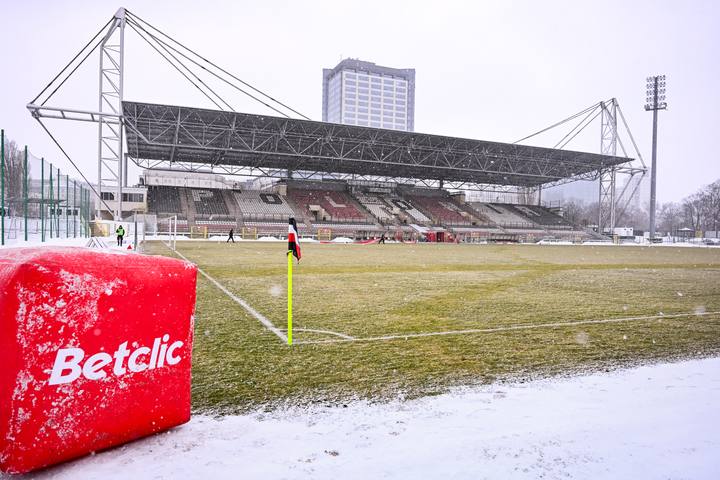 Football. Betclic I Liga. Polonia Warszawa - Stal Mielec. 08.02.2026