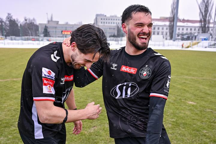Football. Betclic I Liga. Polonia Warszawa - Stal Mielec. 08.02.2026
