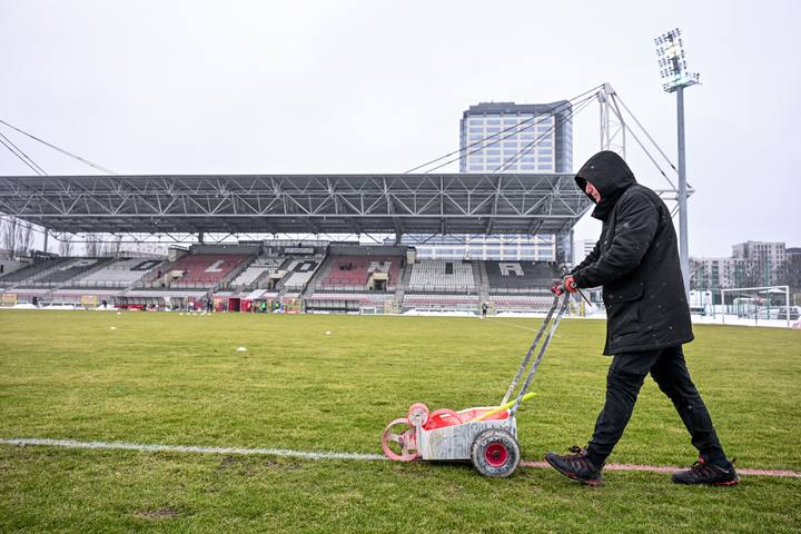 Football. Betclic I Liga. Polonia Warszawa - Stal Mielec. 08.02.2026