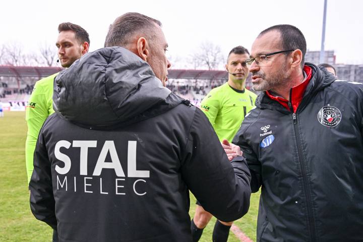 Football. Betclic I Liga. Polonia Warszawa - Stal Mielec. 08.02.2026