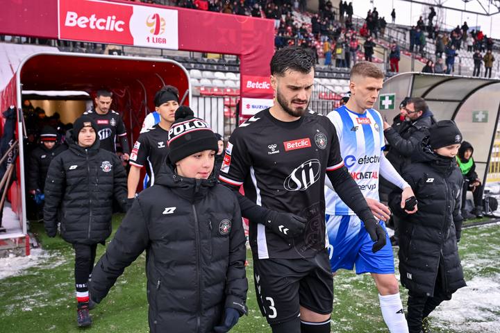 Football. Betclic I Liga. Polonia Warszawa - Stal Mielec. 08.02.2026