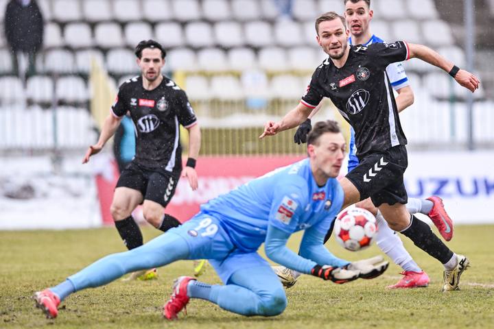 Football. Betclic I Liga. Polonia Warszawa - Stal Mielec. 08.02.2026