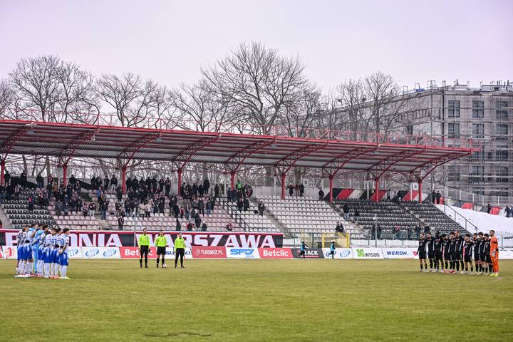 Football. Betclic I Liga. Polonia Warszawa - Stal Mielec. 08.02.2026