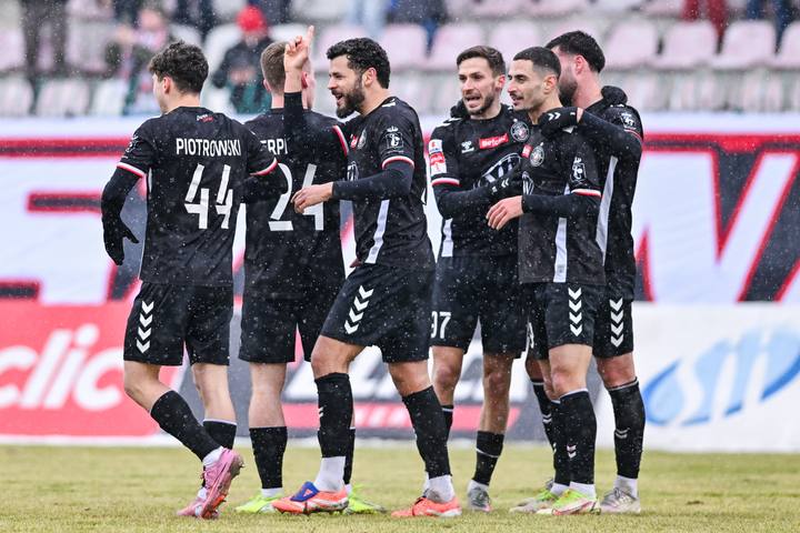 Football. Betclic I Liga. Polonia Warszawa - Stal Mielec. 08.02.2026