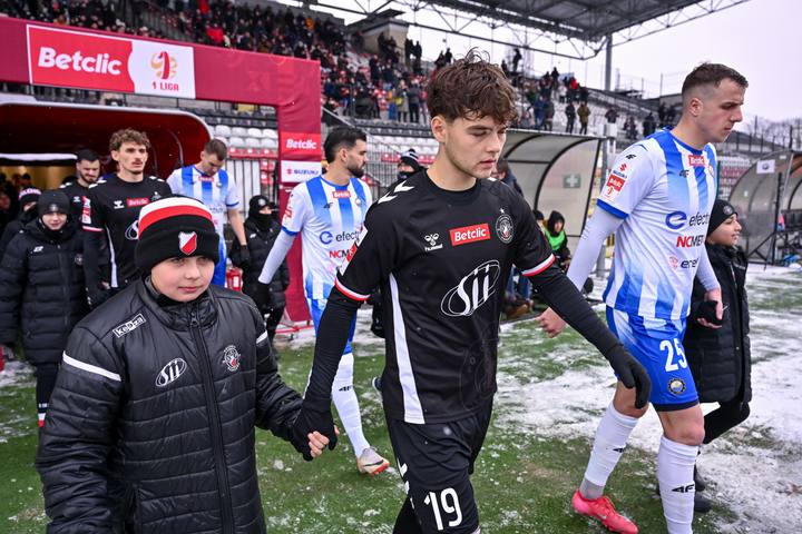 Football. Betclic I Liga. Polonia Warszawa - Stal Mielec. 08.02.2026