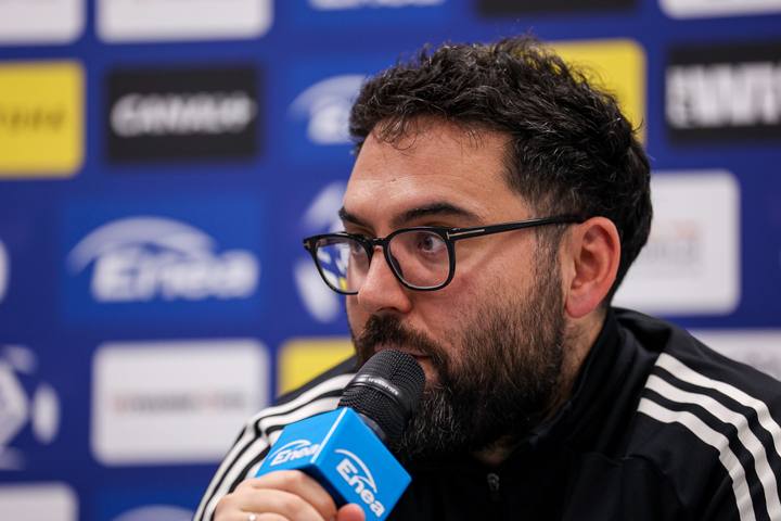 Football. Radomiak Radom. Press Conference. 06.02.2026