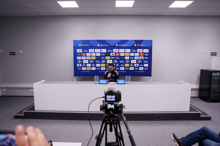 Football. Radomiak Radom. Press Conference. 06.02.2026