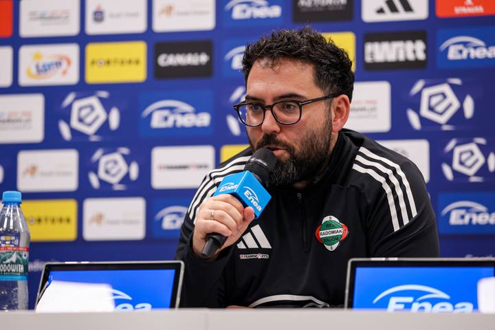 Football. Radomiak Radom. Press Conference. 06.02.2026
