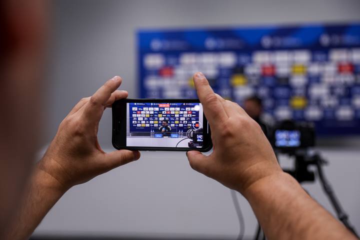 Football. Radomiak Radom. Press Conference. 06.02.2026