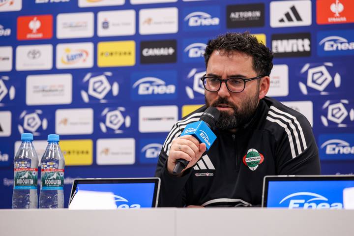 Football. Radomiak Radom. Press Conference. 06.02.2026
