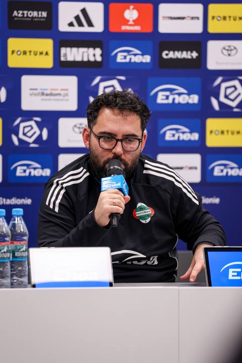 Football. Radomiak Radom. Press Conference. 06.02.2026