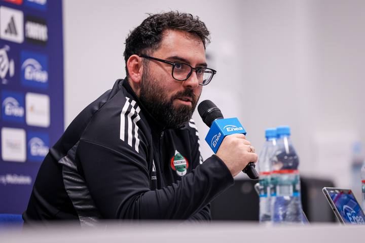 Football. Radomiak Radom. Press Conference. 06.02.2026