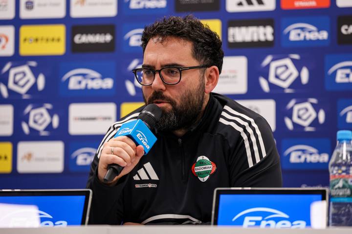 Football. Radomiak Radom. Press Conference. 06.02.2026