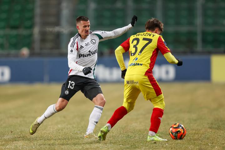 Football. PKO BP Ekstraklasa. Legia Warsaw - Korona Kielce. 01.02.2026