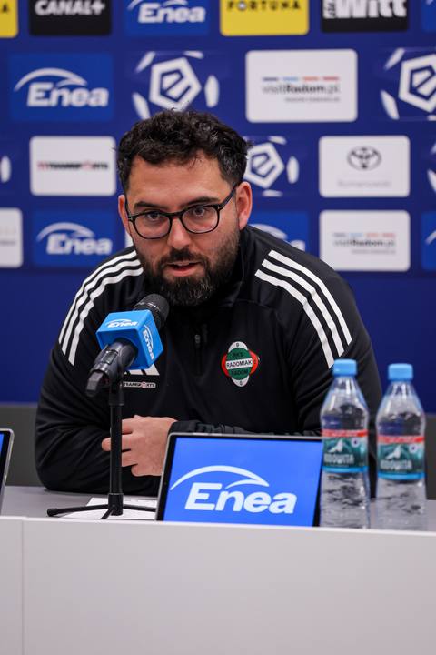 Football. Radomiak Radom. Press Conference. 29.01.2026