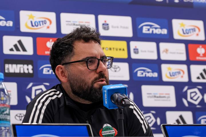 Football. Radomiak Radom. Press Conference. 29.01.2026