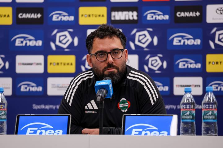 Football. Radomiak Radom. Press Conference. 29.01.2026