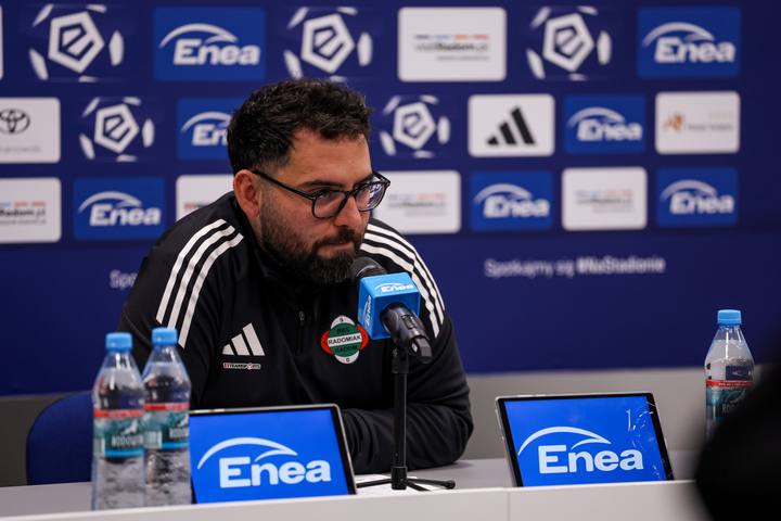 Football. Radomiak Radom. Press Conference. 29.01.2026