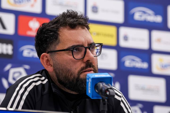 Football. Radomiak Radom. Press Conference. 29.01.2026