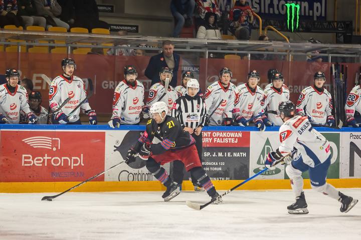 Ice Hockey. Tauron Hokej Liga. Energa Torun - Polonia Bytom. 11.01.2026