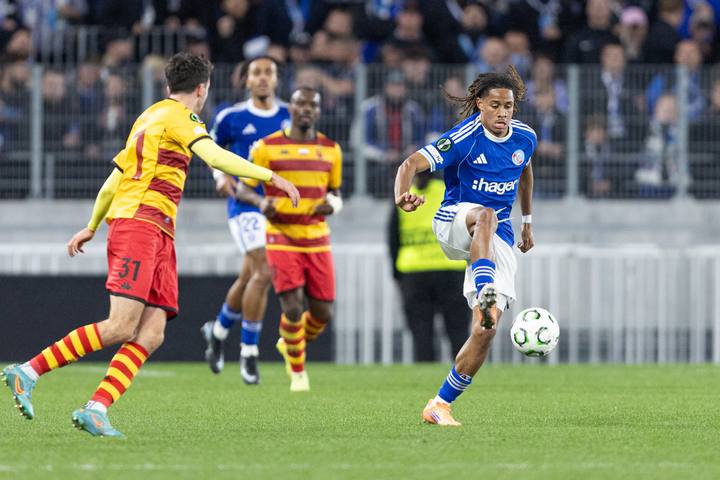 Football. UEFA Conference League. Racing Strasbourg - Jagiellonia Bialystok. 23.10.2025