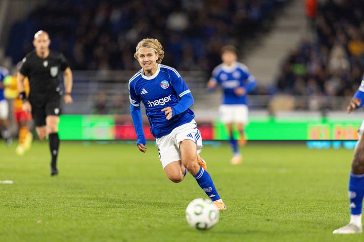 Football. UEFA Conference League. Racing Strasbourg - Jagiellonia Bialystok. 23.10.2025