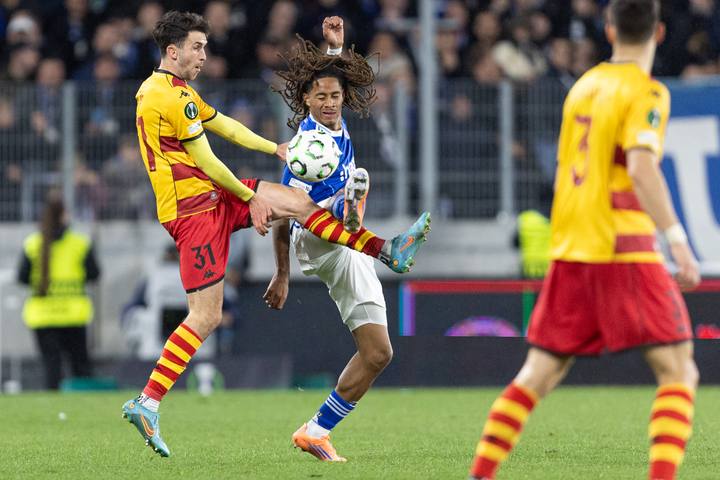 Football. UEFA Conference League. Racing Strasbourg - Jagiellonia Bialystok. 23.10.2025