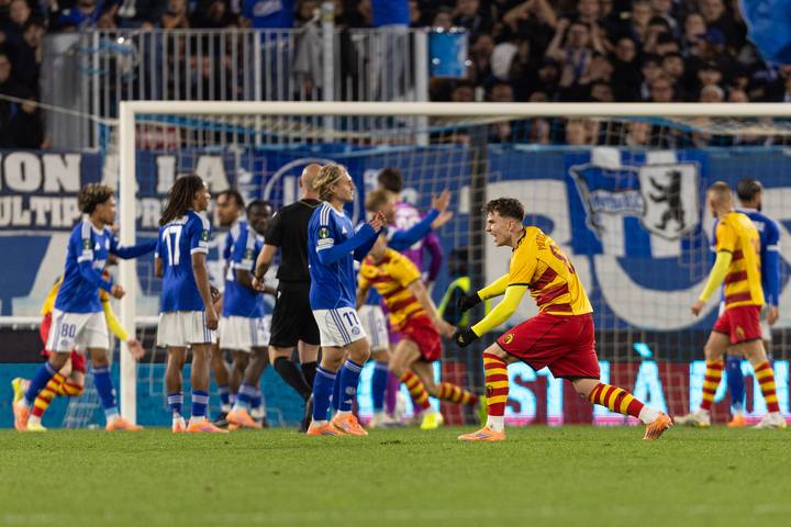 Football. UEFA Conference League. Racing Strasbourg - Jagiellonia Bialystok. 23.10.2025