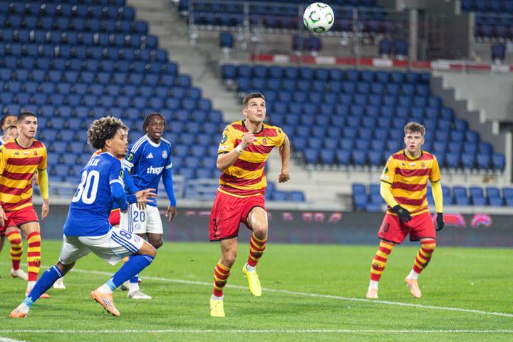 Football. UEFA Conference League. Racing Strasbourg - Jagiellonia Bialystok. 23.10.2025