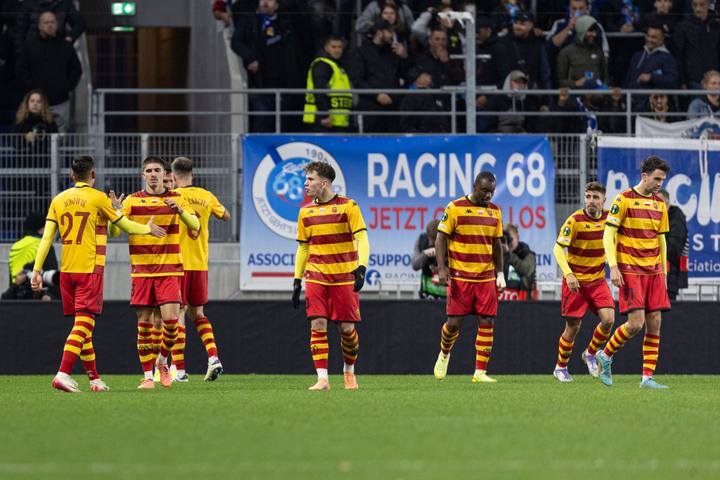 Football. UEFA Conference League. Racing Strasbourg - Jagiellonia Bialystok. 23.10.2025