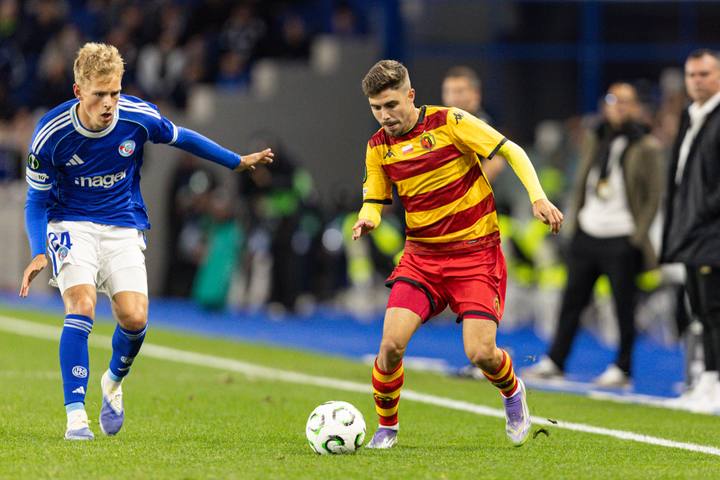 Football. UEFA Conference League. Racing Strasbourg - Jagiellonia Bialystok. 23.10.2025