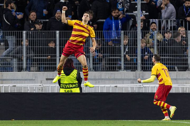 Football. UEFA Conference League. Racing Strasbourg - Jagiellonia Bialystok. 23.10.2025