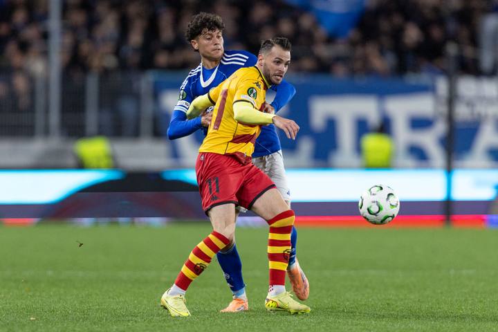 Football. UEFA Conference League. Racing Strasbourg - Jagiellonia Bialystok. 23.10.2025