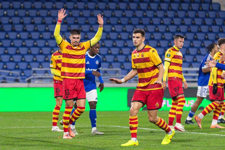 Football. UEFA Conference League. Racing Strasbourg - Jagiellonia Bialystok. 23.10.2025