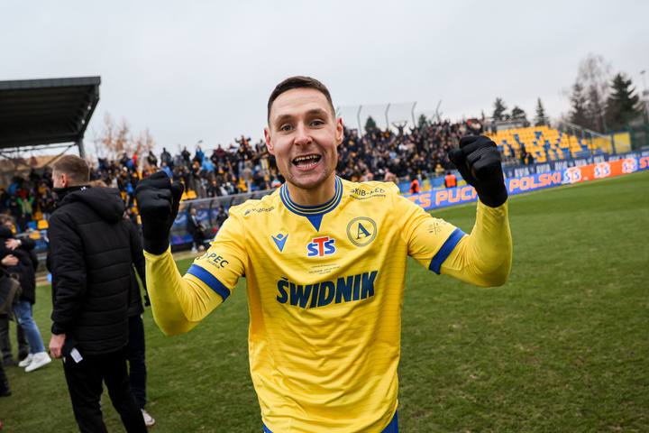 Football. STS Puchar Polski. Avia Swidnik - Polonia Bytom. 03.12.2025