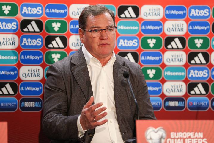 Football. Poland national team. Press Conference. 12.10.2025