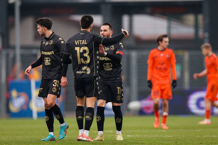 Football. PKO BP Ekstraklasa. Bruk - Bet Termalica Nieciecza - Jagiellonia Bialystok. 07.12.2025