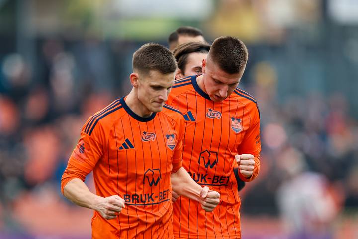 Football. PKO BP Ekstraklasa. Bruk - Bet Termalica Nieciecza - Jagiellonia Bialystok. 07.12.2025