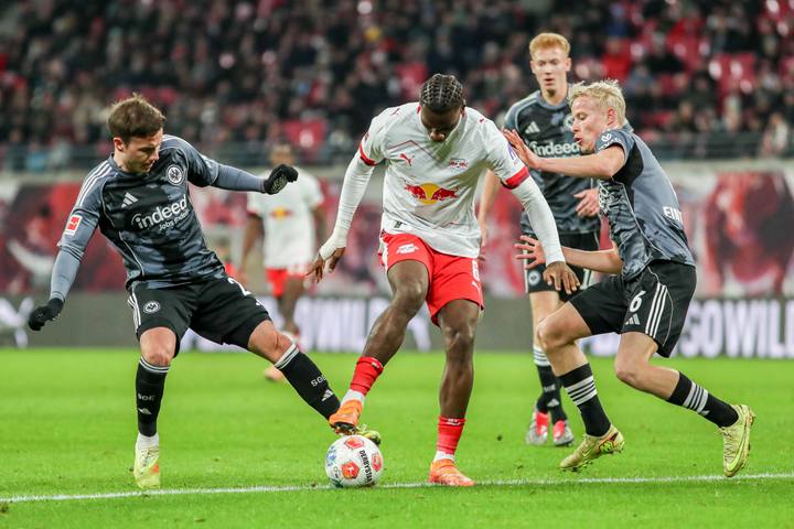 Football. Bundesliga. RB Leipzig - Eintracht Frankfurt. 06.12.2025