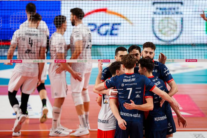 Volleyball. PlusLiga. Projekt Warszawa - ZAKSA Kedzierzyn-Kozle. 14.12.2025
