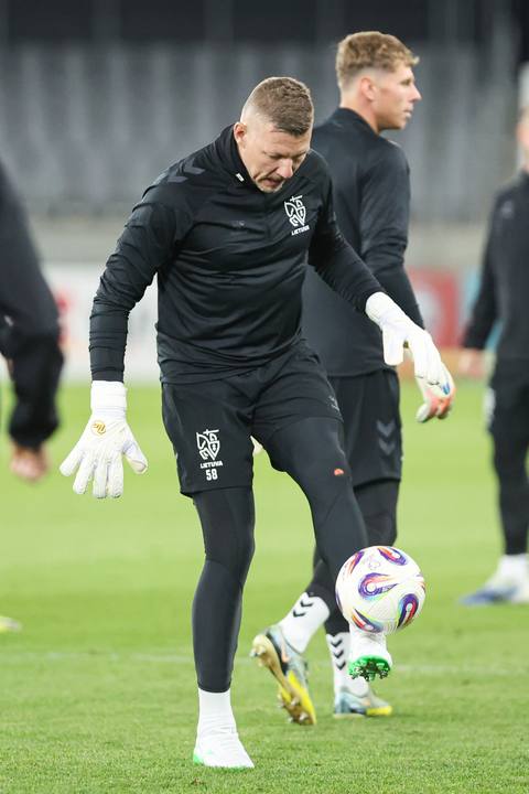 Football. Lithuania. Training. 11.10.2025